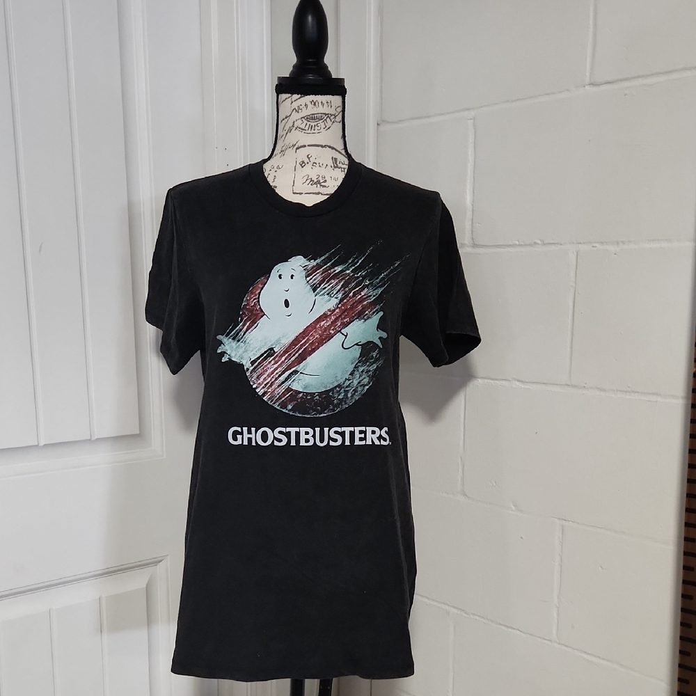 Ghostbusters Frozen Empire Black Tee SIZE Medium